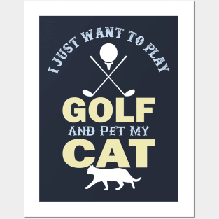 Golfing Posters and Art